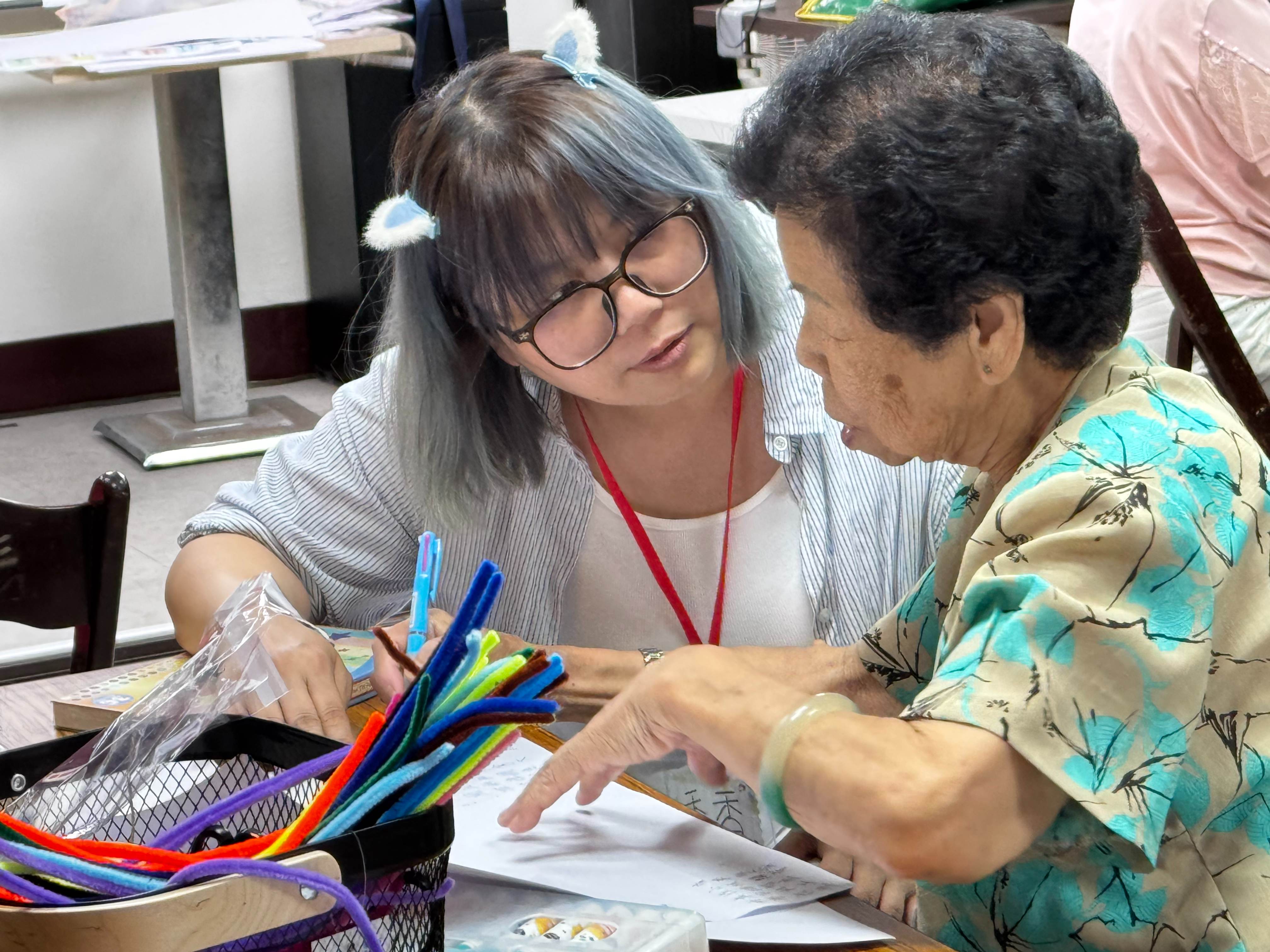 社區據點實習照片 2